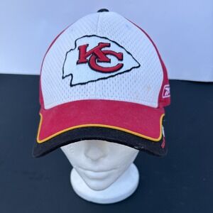 Kansas City Chiefs Football Hat Adjustable Trucker Cap Excellent